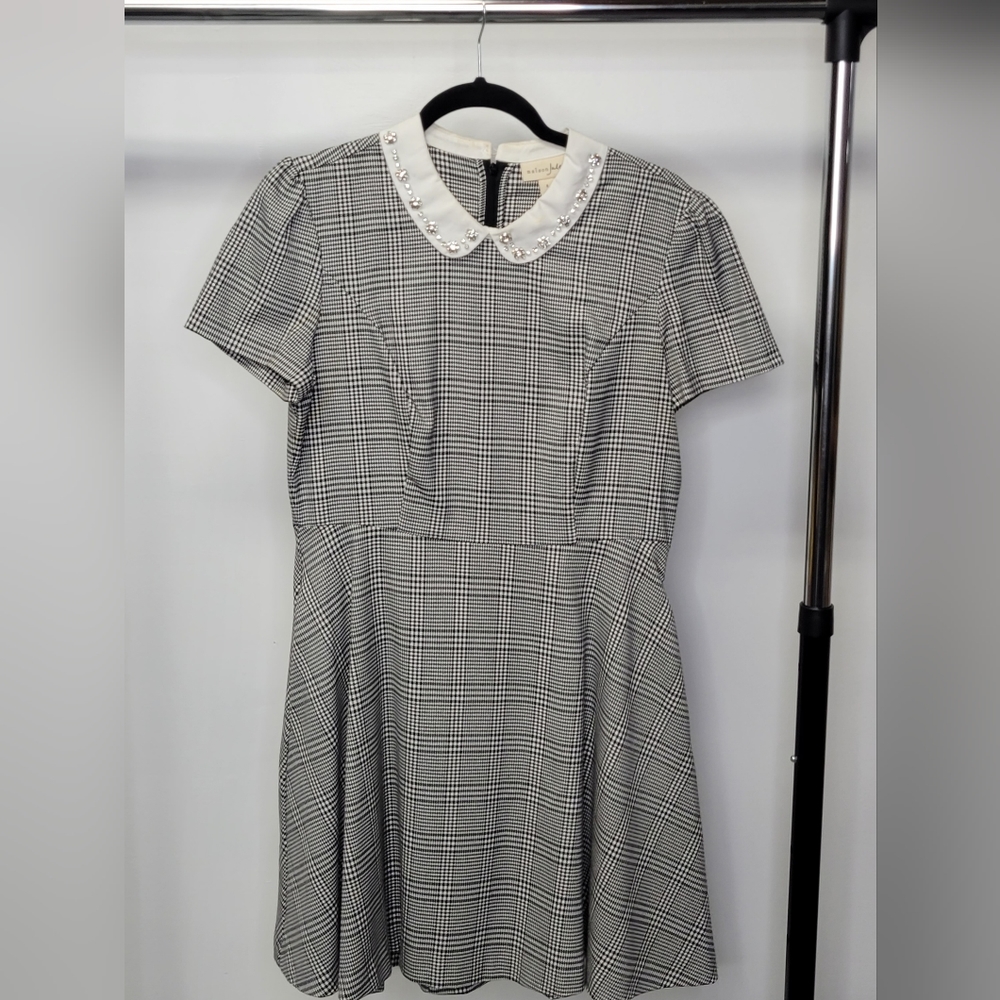 SOLD - Womens Plaid Babydoll Dress